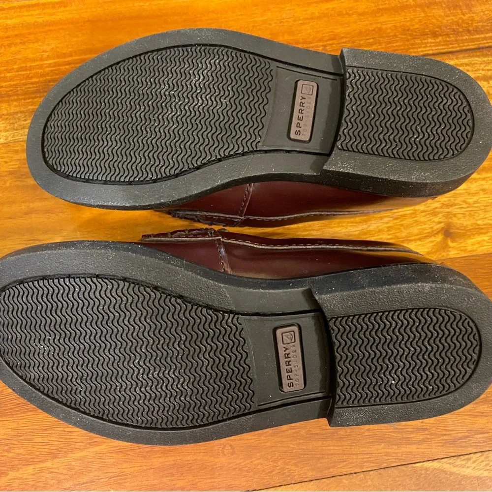 Sperry Kids Burgundy Penny Loafers